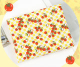 Tomato Square Box Patterned Fabric DTP printed  in Korea by the Half Yard