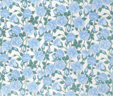 Flower Garden Botanical Patterned Fabric Oxford Cotton made in Korea by the Yard