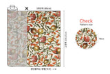 Fruits Pomegranate Patterned Fabric, Cute, sewing, Quilt made in Korea Half Yard