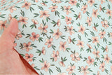 Spring Blooming Flower Patterned Fabric Cotton made in Korea by the Half Yard