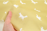 Turkish Angora Cat Kitten Patterned Fabric made in Korea by the Half Yard Digital Textile Printing