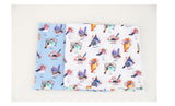 Beauty Cardinal Red Bird Patterned Fabric Cotton made in Korea by the Half Yard