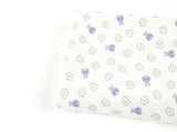 Single Circular Knitting Blossom Rabbit Patterned Fabric Cotton made in Korea by the Yard