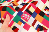 Korea Traditional Designed Saekdong Candy Jagae Fabric DTP printed  in Korea by the Half Yard
