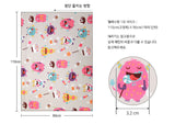 Sweet Monster Patterned Fabric made in Korea by the Half Yard