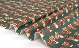 Lovely Lesser Panda Patterned Fabric made in Korea by the Half Yard