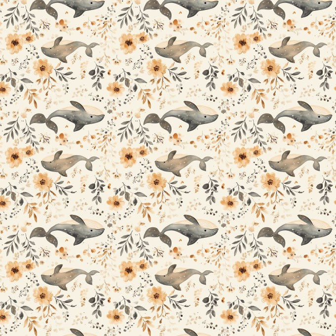 Custom made Fabric Animal Floral Design Theme E-DTP made in Korea by the Yard