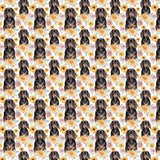 Custom made Fabric My Friends Dog Puppy Design Theme E-DTP made in Korea by the Yard