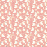 Custom made Fabric Lovely Rabbit Bunny Design Theme E-DTP made in Korea by the Yard