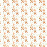 Custom made Fabric Cute Rabbit Bunny Design Theme E-DTP made in Korea by the Yard