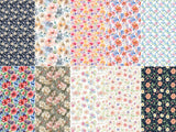 Custom made Fabric Flower Field Design Theme E-DTP made in Korea by the Yard