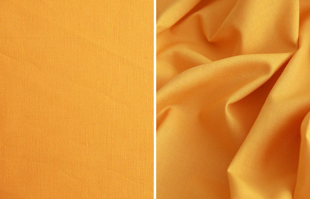 Organic Pure Cotton 100 Colors Solid Fabric in Korea 36" X 43" or 90cm X 110cm by the yard