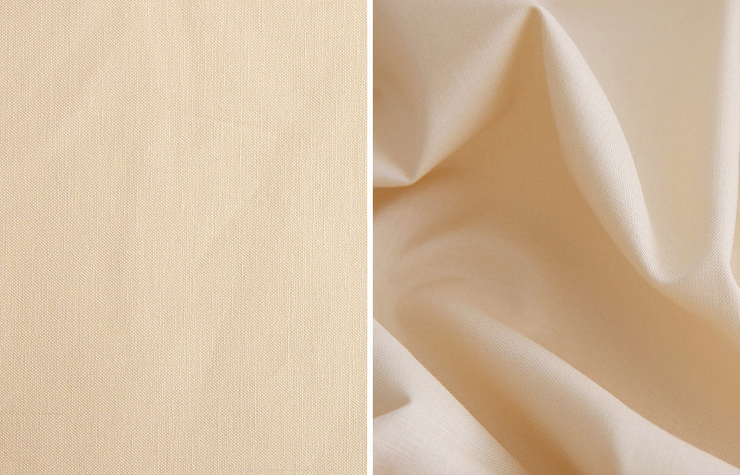 Organic Pure Cotton 100 Colors Solid Fabric in Korea 36" X 43" or 90cm X 110cm by the yard