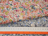Liberty Tana Lawn Snoopy Peanuts Flowers Fabric printed in Japan FQ 45cm by 53cm or 18" by 21"