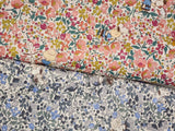 Liberty Tana Lawn Snoopy Peanuts Flowers Fabric printed in Japan FQ 45cm by 53cm or 18" by 21"