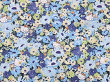 Liberty Tana Lawn 三麗鷗 Hello Kitty 花朵布料日本印花 FQ 45 公分 x 53 公分或 18 英寸 x 21 英寸