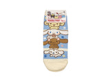4 Pairs of Sanrio Character Ankle Socks Stacked Design Women's Sock