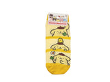 4 Pairs of Sanrio Character Ankle Socks Stacked Design Women's Sock