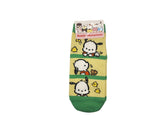 4 Pairs of Sanrio Character Ankle Socks Stacked Design Women's Sock