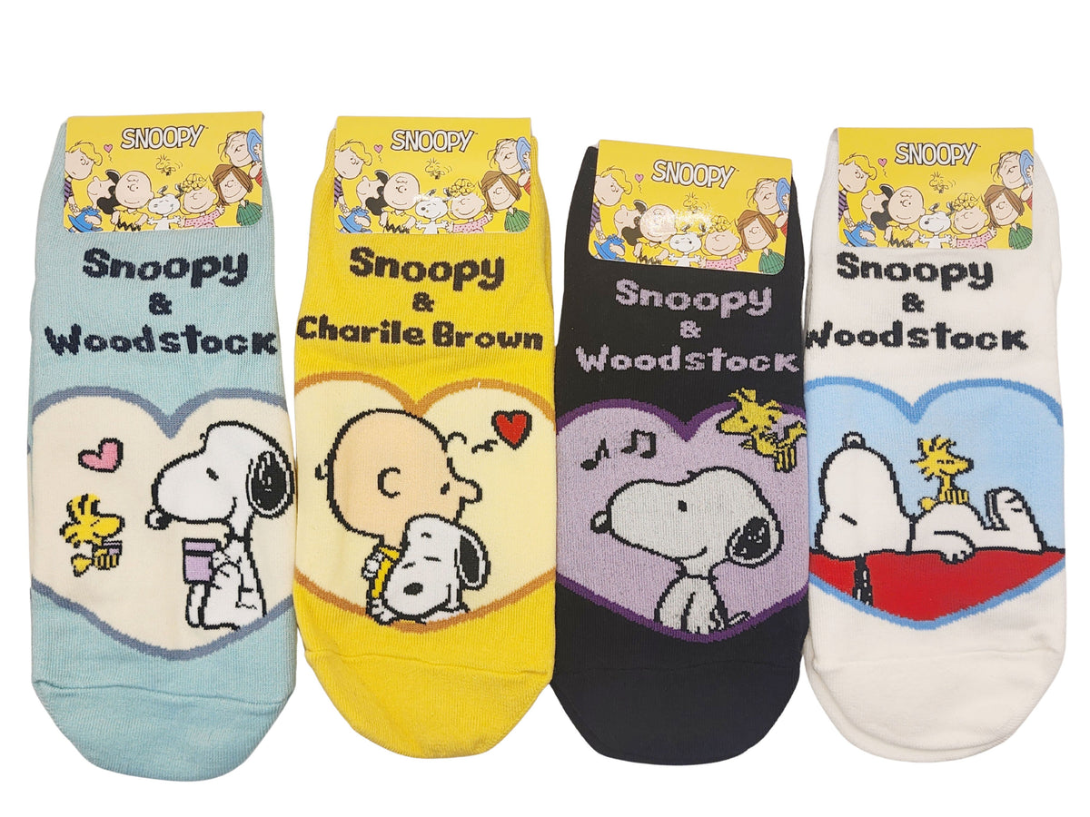 クレヨンしんちゃん ミニロゴソックス アンクルソックス レディースソックス 6足組