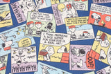 Snoopy Peanuts Comic Cut Polyester 55"(140cm)width Fabric by the Half Yard