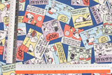 Snoopy Peanuts Comic Cut Polyester 55"(140cm)width Fabric by the Half Yard