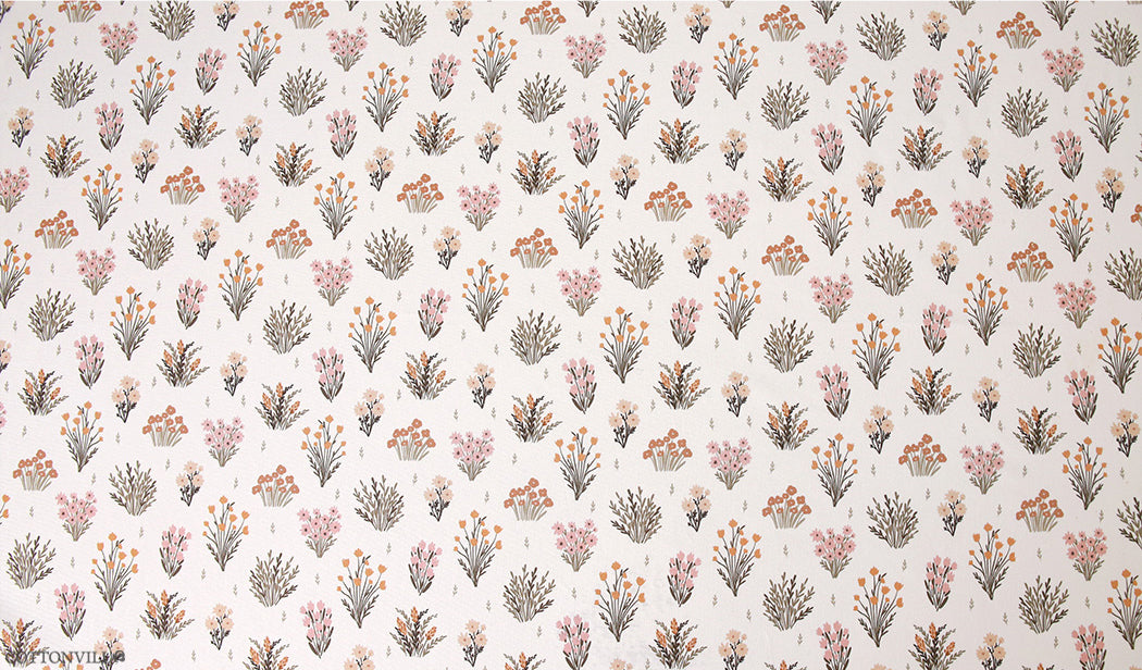 Wild Flower Farm Flower Patterned Fabric made in Korea by the Half Yard