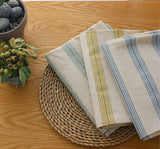 Meg Stripe Cotton Linen Lyocell Fabric made in Korea by the Yard 36" x 61" or 90 x 155cm