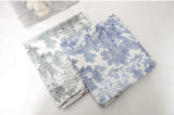 Toile de Jouy Microfiber TPU Laminated Water proof Fabric made in Korea by the Yard
