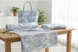 Toile de Jouy Microfiber TPU Laminated Water proof Fabric made in Korea by the Yard
