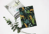 Jungle Leopard Patterned Fabric made in Korea by the Half Yard