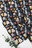 Fashion Cat Kitten Patterned Fabric made in Korea by the Half Yard