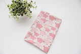 Cute Pink Pig Patterned Fabric made in Korea by the Half Yard