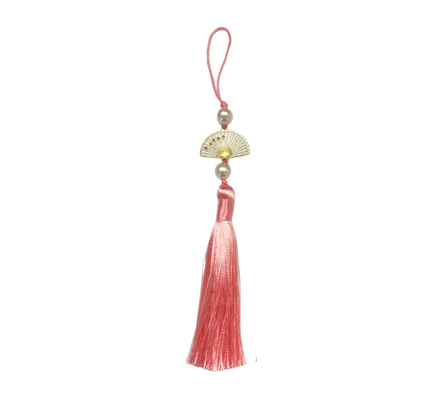Korean Traditional Tassels Fan Pendant Norigae Hanbok Accessory Korean Gift