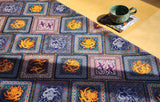 Korean Traditional Five Toes Dragon & Phoenix Bandana Patterned Cotton Fabric made in Korea by the Half Yard