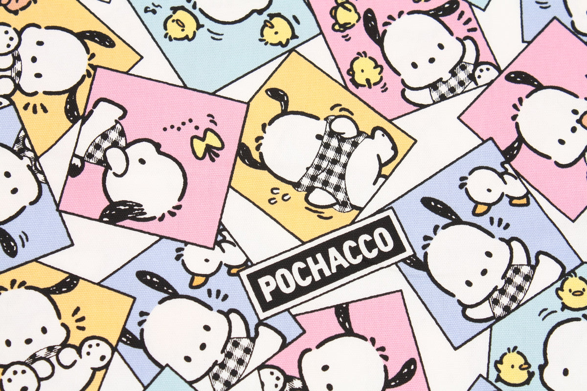 Sanrio Pochacco Comic Oxford Licensed Fabric printed in Japan by the Half Yard