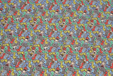 Liberty Tana Lawn Snoopy Peanuts Squiggly Geometry Fabric printed in Japan FQ 45cm by 53cm or 18" by 21"