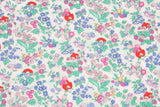 Liberty Tana Lawn 三麗鷗 Hello Kitty 花朵布料日本印花 FQ 45 公分 x 53 公分或 18 英寸 x 21 英寸
