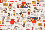 Snoopy Peanuts 75th Anniversary Snoopy Classic Oxford Fabric printed in Japan by the Half Yard