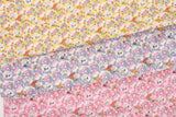 Liberty Tana Lawn 三麗鷗 Hello Kitty 花朵布料日本印花 FQ 45 公分 x 53 公分或 18 英寸 x 21 英寸
