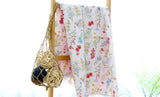 Spring & Summer Floral Viscose Rayon Fabric printed in Korea 36" x 62" 90cm x 160cm by the Yard