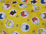 Miffy Dot Oxford Licensed Fabric printed in Japan by the Half Yard
