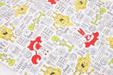 SpongeBob SquarePants Anime Oxford Fabric made in Japan by the Half yard