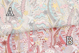 Liberty Tana Lawn 三麗鷗 Hello Kitty 花朵布料日本印花 FQ 45 公分 x 53 公分或 18 英寸 x 21 英寸