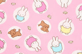 Miffy Dot Oxford Licensed Fabric printed in Japan by the Half Yard