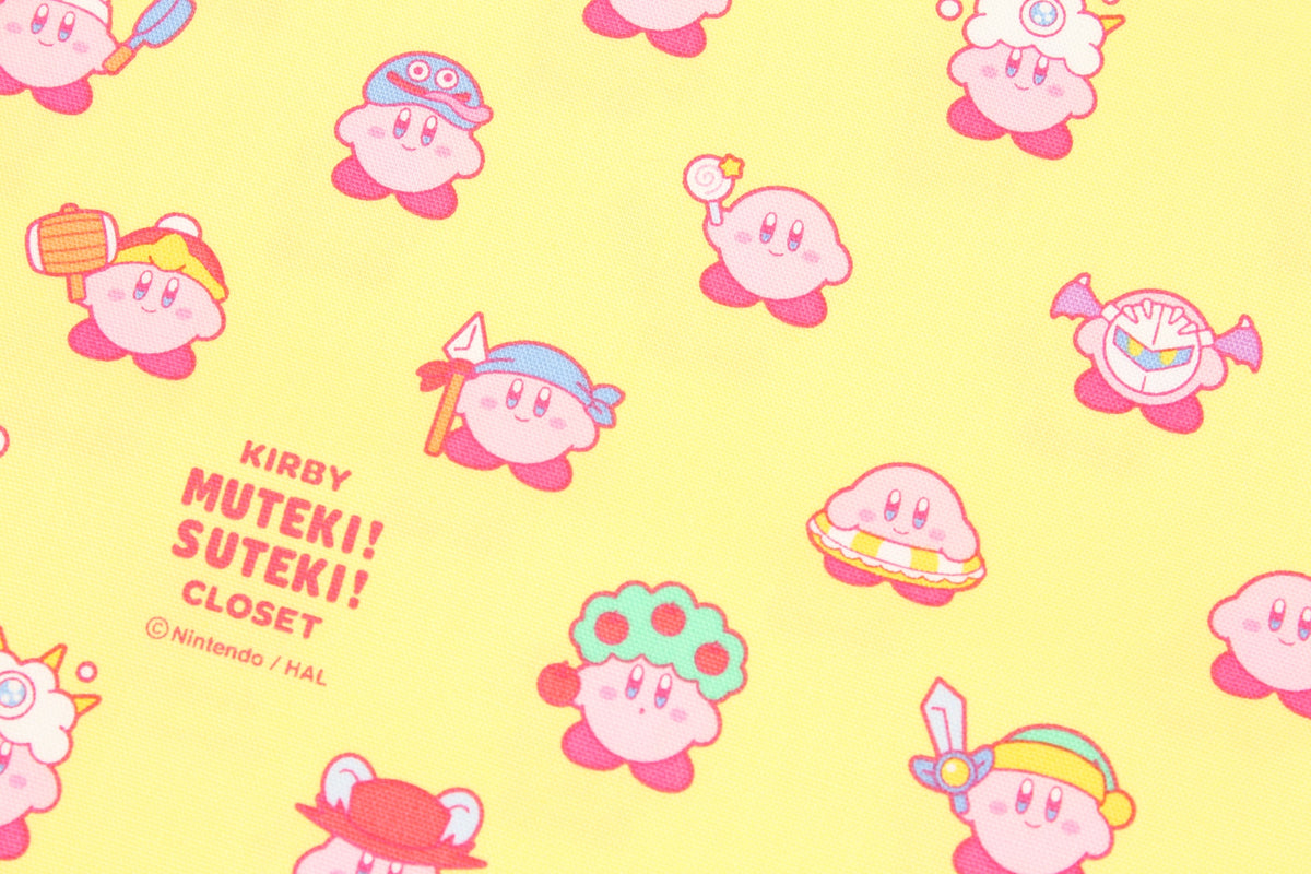Nintendo Kirby Oxford Licensed Fabric printed in Japan by the Half Yard