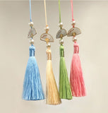 Korean Traditional Tassels Fan Pendant Norigae Hanbok Accessory Korean Gift