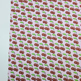 Retro Pop Cherry 30s Cotton Fabric printed in Korea 36" x 57" 90cm x 145cm by the Yard