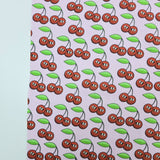 Retro Pop Cherry 30s Cotton Fabric printed in Korea 36" x 57" 90cm x 145cm by the Yard