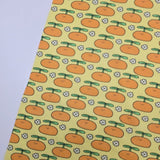 Mellow Dekopon Hanrabong Citrus 30s Cotton Fabric printed in Korea 36" x 57" 90cm x 145cm by the Yard